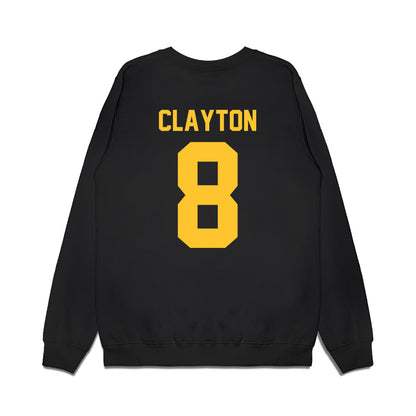 Siena - NCAA Men's Basketball : Mosi Clayton - Vintage Premium Crewneck Sweatshirt-1