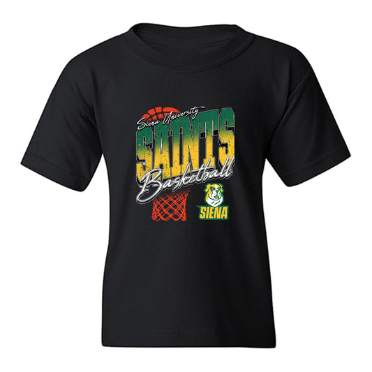 Siena - NCAA Men's Basketball : Riley Mulvey - Vintage Youth T-Shirt-0