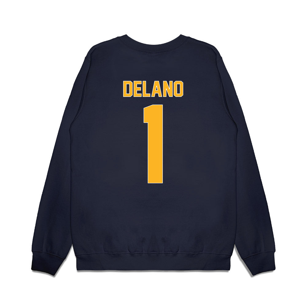UNCO - NCAA Men's Basketball : Vincent Delano - Vintage Premium Crewneck Sweatshirt-1