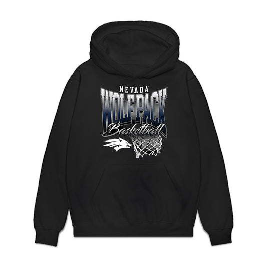 Nevada - NCAA Men's Basketball : Jeriah Coleman - Vintage Premium Hooded Sweatshirt-0