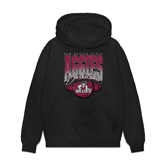 NMSU - NCAA Men's Basketball : Elijah Elliott - Vintage Premium Hooded Sweatshirt-0