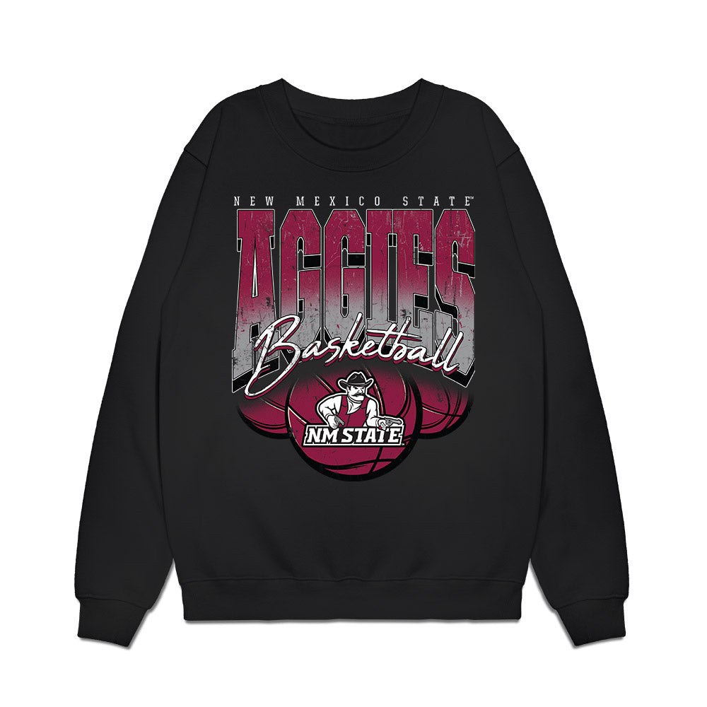 NMSU - NCAA Men's Basketball : Chris Terrell - Vintage Premium Crewneck Sweatshirt-0
