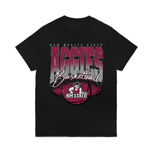 NMSU - NCAA Men's Basketball : Chris Terrell - Vintage Comfort Colors T-Shirt-0