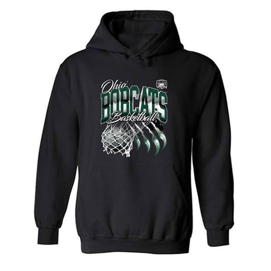 Ohio - NCAA Men's Basketball : Kiir Kuany - Vintage Shersey Hooded Sweatshirt-0