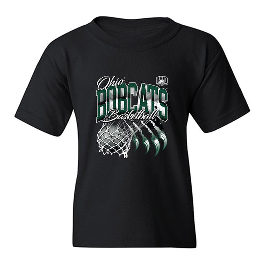Ohio - NCAA Men's Basketball : Elijah Elliott - Vintage Shersey Youth T-Shirt-0