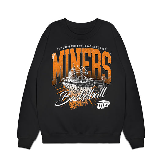 UTEP - NCAA Women's Basketball : Heaven Samayoa-Mathis - Vintage Basketball Premium Crewneck Sweatshirt-0