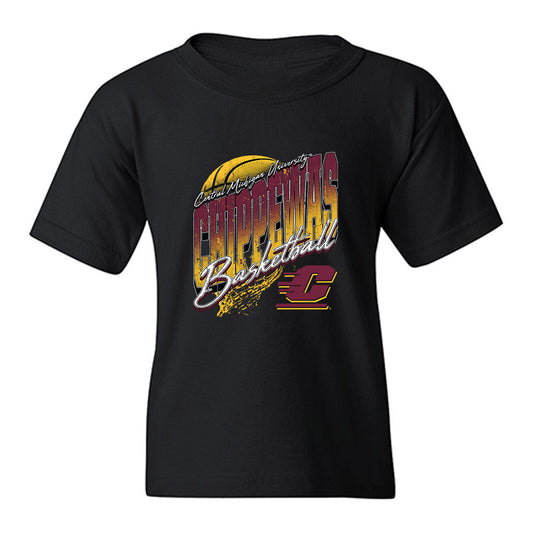 Central Michigan - NCAA Women's Basketball : Rylan Buschell - Vintage Youth T-Shirt-0