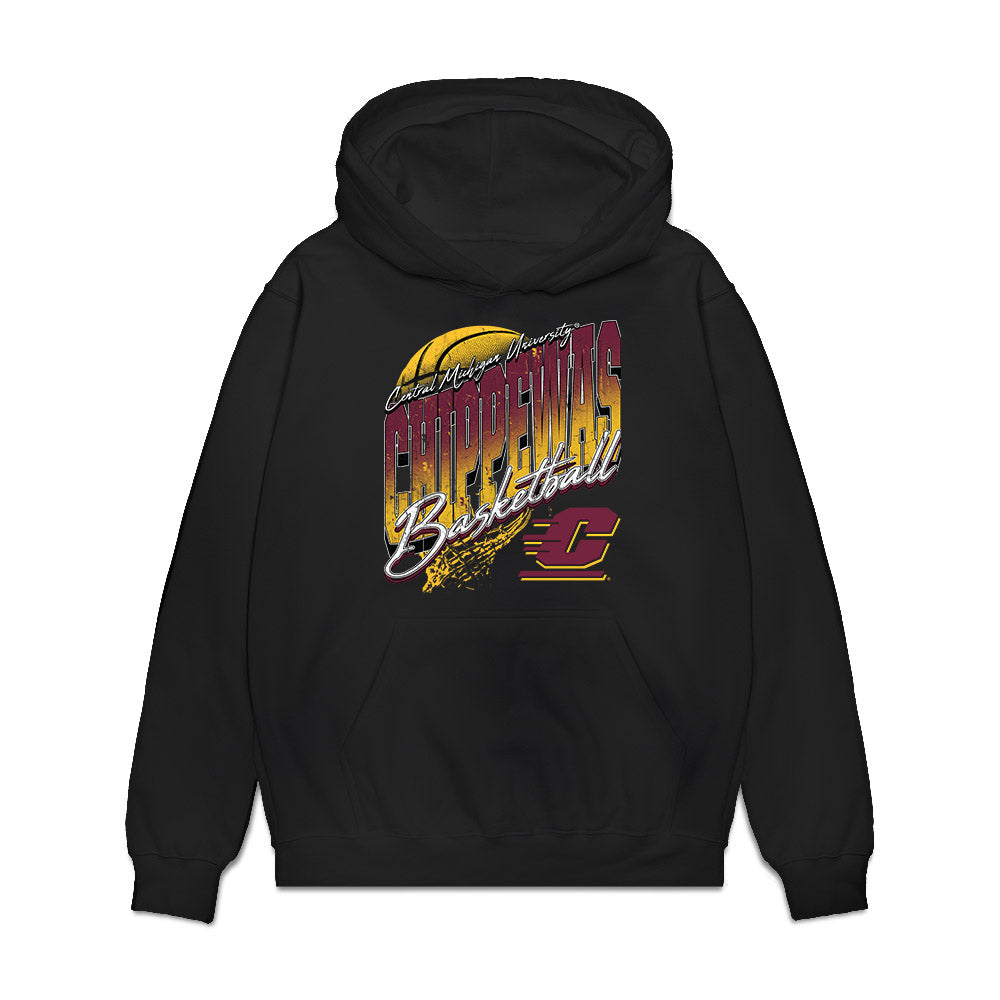 Central Michigan - NCAA Women's Basketball : Demetria Prewitt - Vintage Premium Hooded Sweatshirt-0