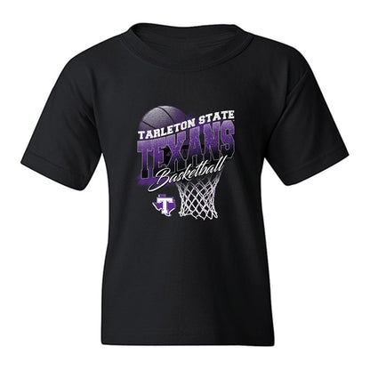 Tarleton State - NCAA Men's Basketball : Aj Dent - Vintage Shersey Youth T-Shirt-0