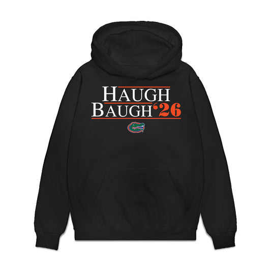 Florida - NCAA Men's Basketball : Thomas Haugh - Haugh Baugh Premium Hooded Sweatshirt-0