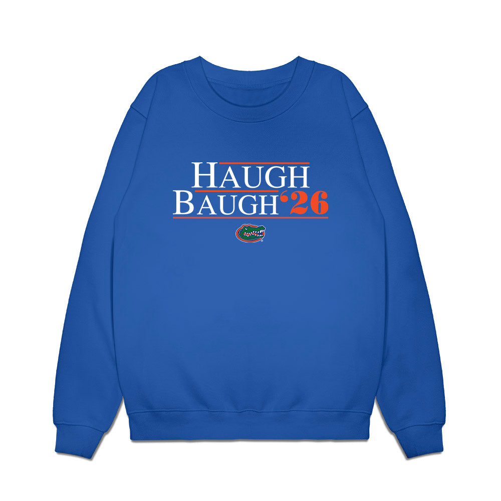 Florida - NCAA Men's Basketball : Thomas Haugh - Haugh Baugh Premium Crewneck Sweatshirt-0