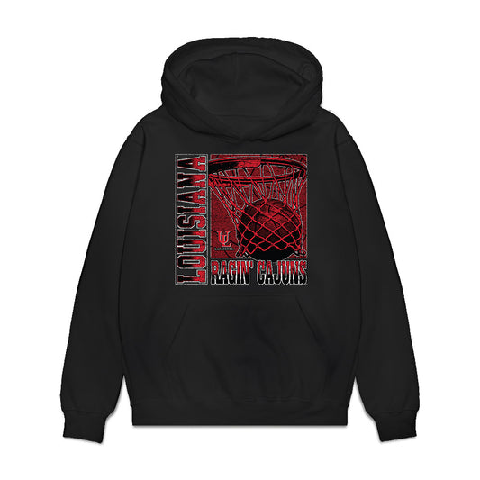 Louisiana - NCAA Women's Basketball : Marina Artero - Vintage Shersey Premium Hooded Sweatshirt-0