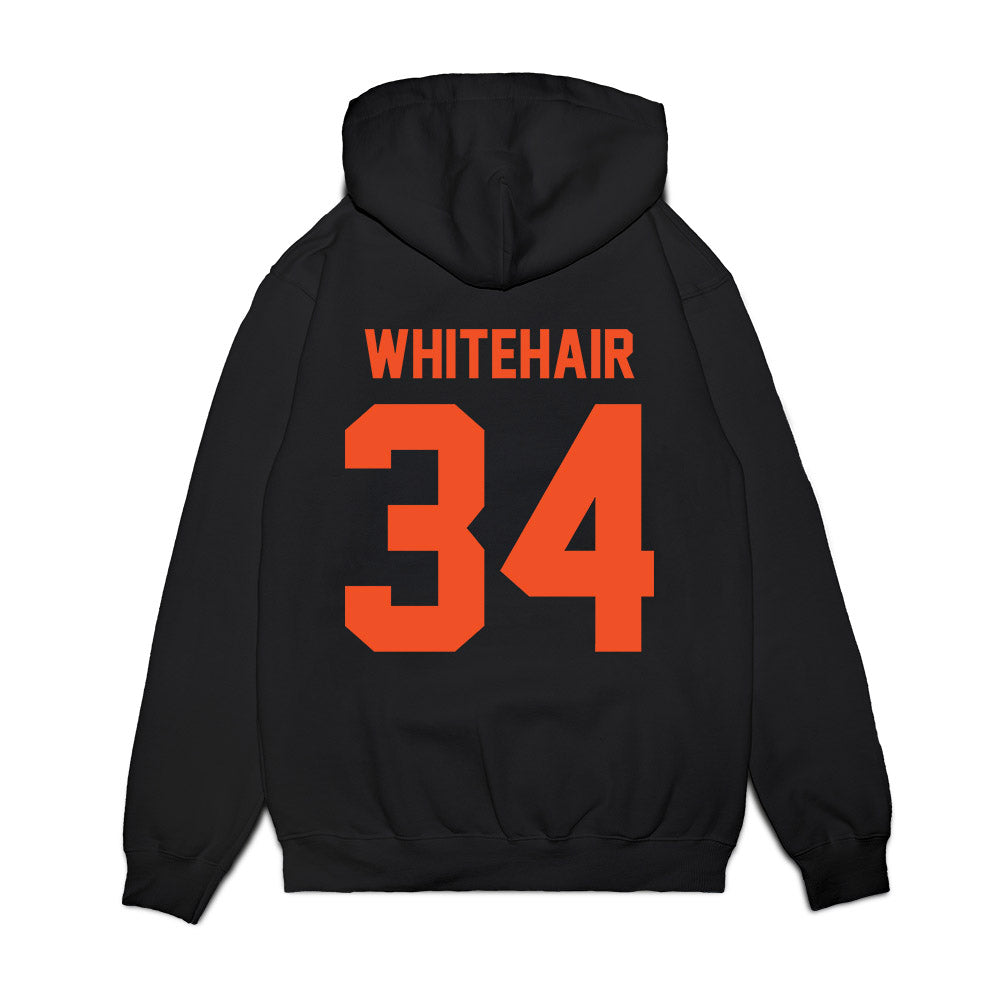 UTRGV - NCAA Women's Basketball : Rylie Whitehair - Vintage Shersey Premium Hooded Sweatshirt-1