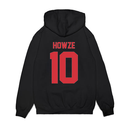 LA Tech - NCAA Men's Basketball : Kylan Howze - Vintage Basketball Premium Hooded Sweatshirt-1