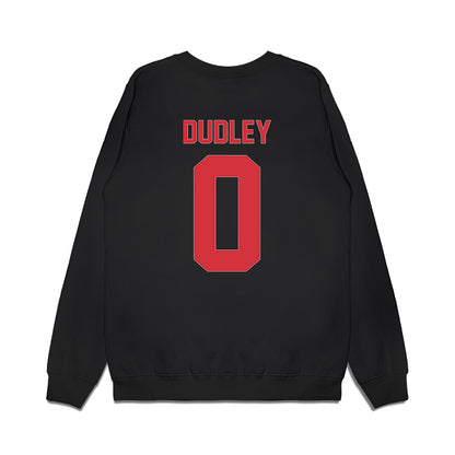 LA Tech - NCAA Men's Basketball : DJ Dudley - Vintage Basketball Premium Crewneck Sweatshirt-1