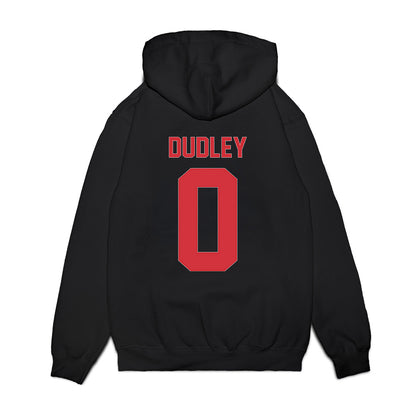 LA Tech - NCAA Men's Basketball : DJ Dudley - Vintage Basketball Premium Hooded Sweatshirt-1