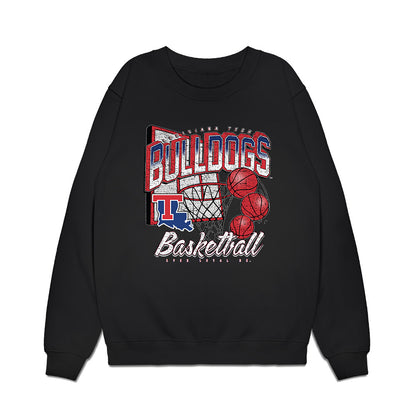 LA Tech - NCAA Men's Basketball : Sir issac Herron - Vintage Basketball Premium Crewneck Sweatshirt-0