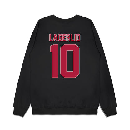 LMU - NCAA Women's Basketball : Lova Lagerlid - Vintage Premium Crewneck Sweatshirt-1