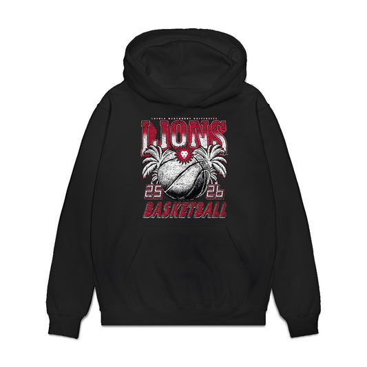 LMU - NCAA Men's Basketball : George Tupy - Vintage Premium Hooded Sweatshirt-0