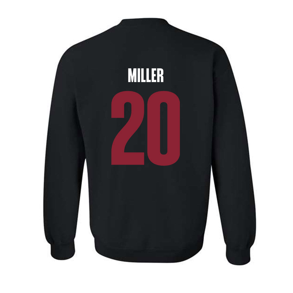 SCU - NCAA Women's Basketball : Delainey Miller - Vintage Shersey Crewneck Sweatshirt-1
