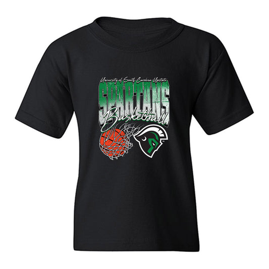 USC Upstate - NCAA Women's Basketball : Madison Miller - Vintage Youth T-Shirt-0