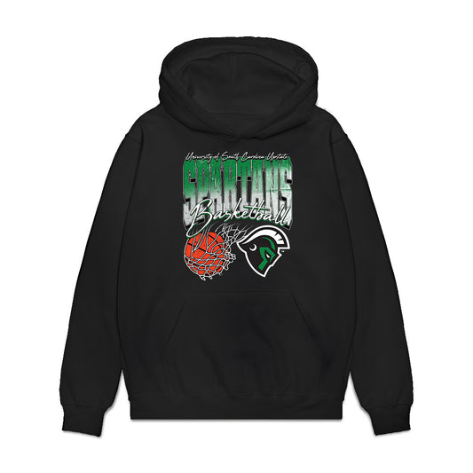 USC Upstate - NCAA Men's Basketball : Jafeth Martinez - Vintage Premium Hooded Sweatshirt-0