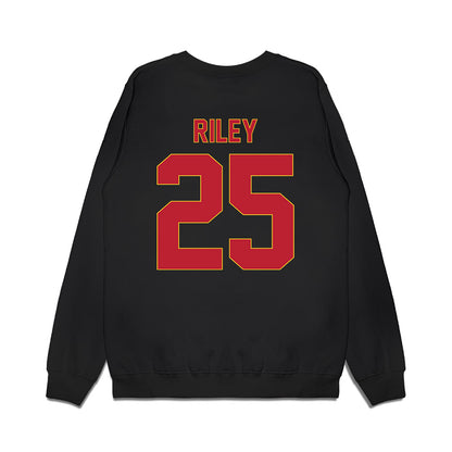 Ferris State - NCAA Women's Basketball : Mia Riley - Vintage Basketball Premium Crewneck Sweatshirt-1