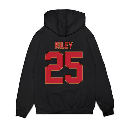 Ferris State - NCAA Women's Basketball : Mia Riley - Vintage Basketball Premium Hooded Sweatshirt-1