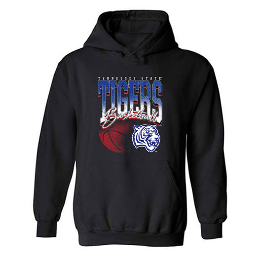 TN State - NCAA Men's Basketball : JC Brooks - Vintage Shersey Hooded Sweatshirt-0