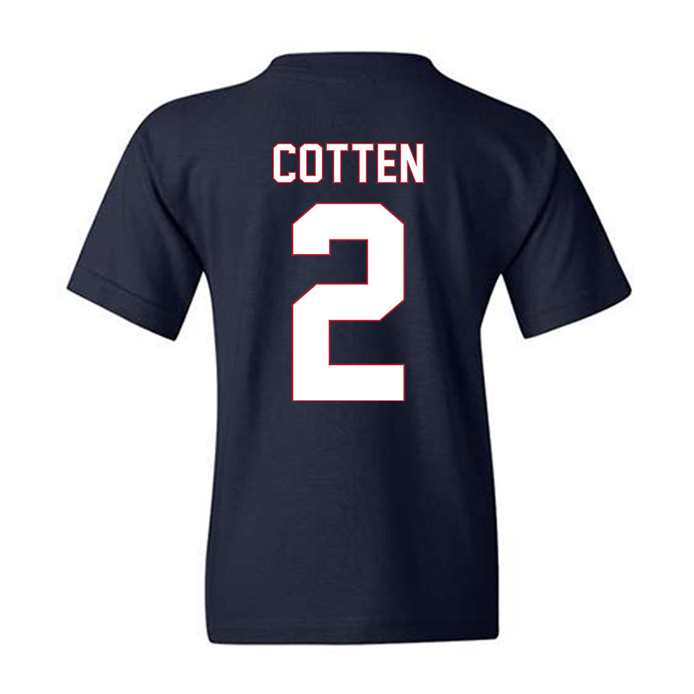 Saint Peter's - NCAA Women's Basketball : Iyanna Cotten - Vintage Shersey Youth T-Shirt-1