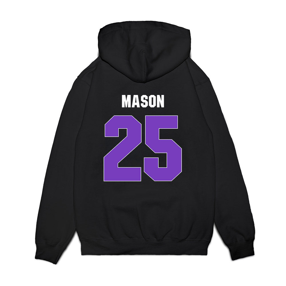 PVAMU - NCAA Men's Basketball : Keeshawn Mason - Vintage Shersey Premium Hooded Sweatshirt-1