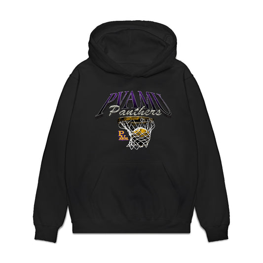 PVAMU - NCAA Men's Basketball : Hassane Diallo - Vintage Shersey Premium Hooded Sweatshirt-0