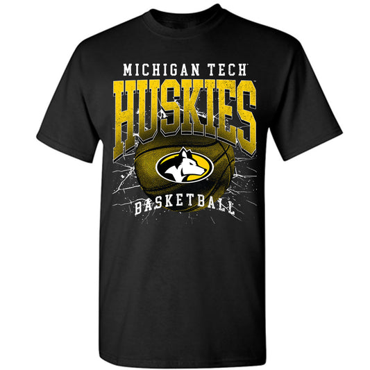 Michigan Tech - NCAA Men's Basketball : Ty Fernholz - Vintage Shersey T-Shirt-0