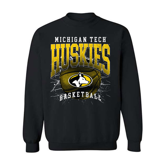 Michigan Tech - NCAA Women's Basketball : Dani Nuest - Vintage Shersey Crewneck Sweatshirt-0