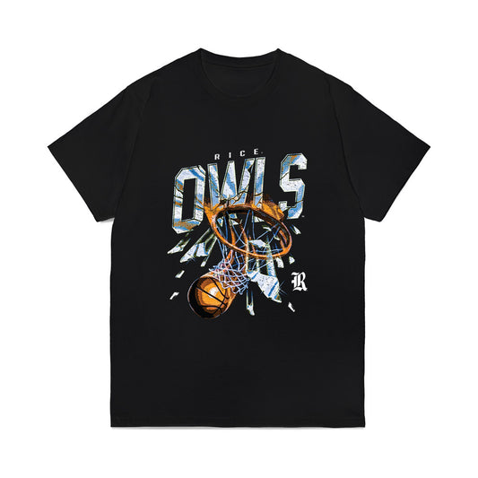 Rice - NCAA Women's Basketball : Louann Battiston - Vintage Basketball Comfort Colors T-Shirt-0