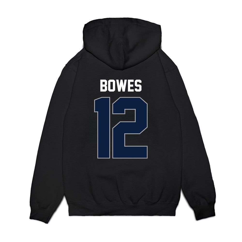 Longwood - NCAA Women's Basketball : Olivia Bowes - Vintage Premium Hooded Sweatshirt-1