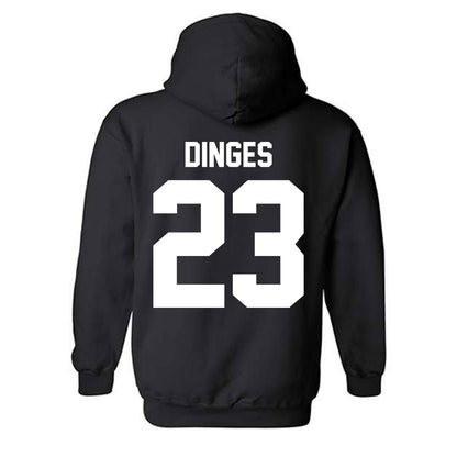 Providence - NCAA Women's Basketball : Ashley Dinges - Vintage Shersey Hooded Sweatshirt-1