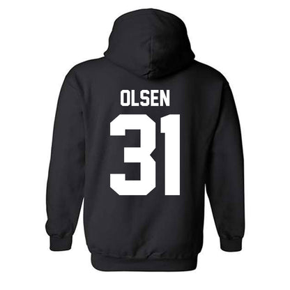 Providence - NCAA Women's Basketball : Olivia Olsen - Vintage Shersey Hooded Sweatshirt-1