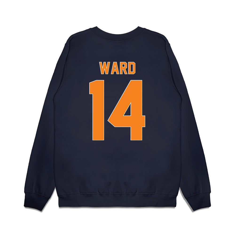 UT Martin - NCAA Women's Basketball : Camden Ward - Vintage Shersey Premium Crewneck Sweatshirt-1