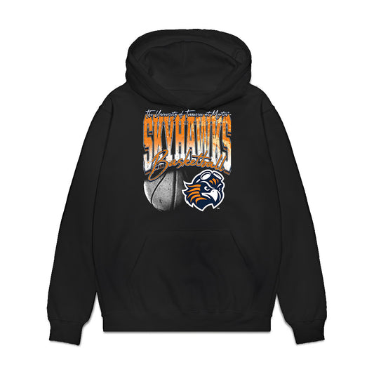 UT Martin - NCAA Women's Basketball : Zy Thompson - Vintage Shersey Premium Hooded Sweatshirt-0