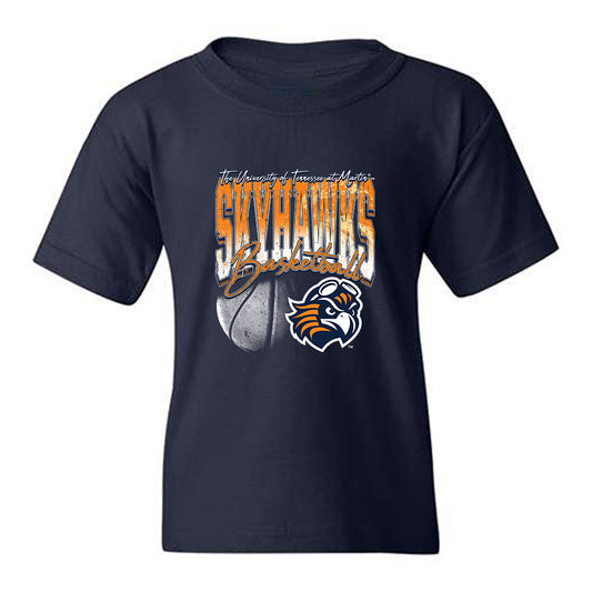 UT Martin - NCAA Men's Basketball : Dragos Lungu - Vintage Shersey Youth T-Shirt-0