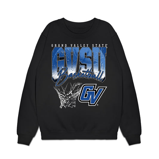 Grand Valley - NCAA Men's Basketball : Antaune Allen - Vintage Shersey Premium Crewneck Sweatshirt-0