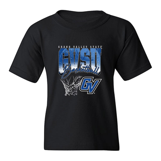 Grand Valley - NCAA Men's Basketball : Antaune Allen - Vintage Shersey Youth T-Shirt-0