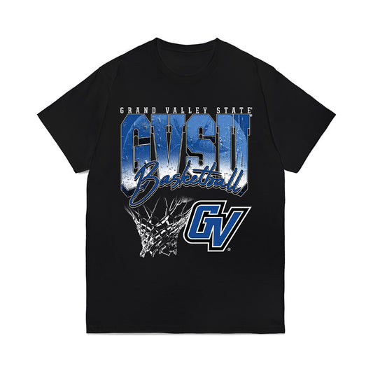 Grand Valley - NCAA Men's Basketball : Antaune Allen - Vintage Shersey Comfort Colors T-Shirt-0