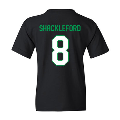 North Texas - NCAA Men's Basketball : Josiah Shackleford - Vintage Youth T-Shirt-1