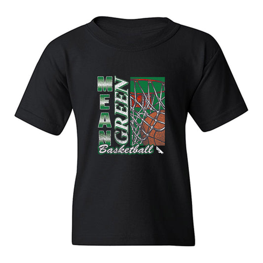 North Texas - NCAA Men's Basketball : Reece Robinson - Vintage Youth T-Shirt-0