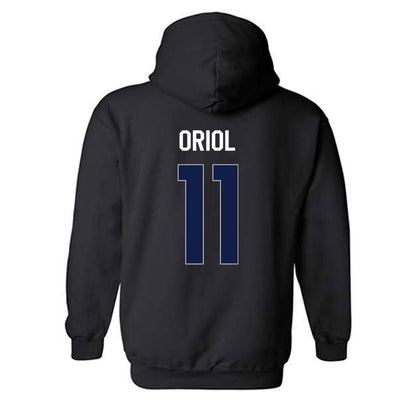 UNF - NCAA Men's Basketball : Kamrin Oriol - Vintage Shersey Hooded Sweatshirt-1