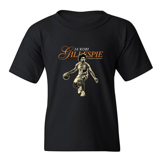 Tennessee - NCAA Men's Basketball : Ja'Kobi Gillespie - Legacy Youth T-Shirt-0