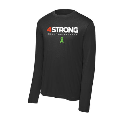 Miami - NCAA Men's Basketball : Marcus Allen - 4 Strong Activewear Long Sleeve T-Shirt-0