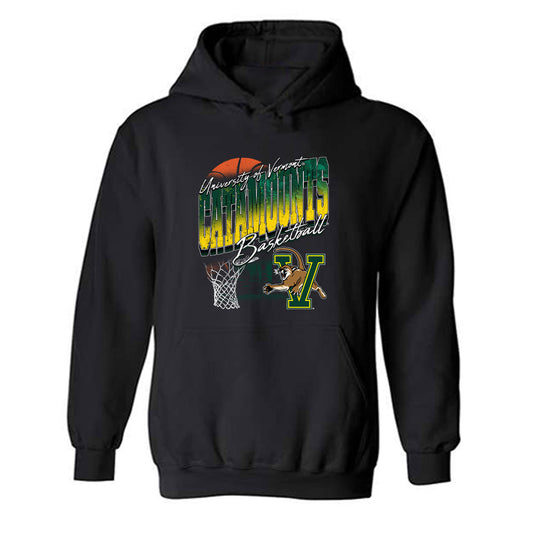 UVM - NCAA Men's Basketball : Lucas Mari - Vintage Sherseys Hooded Sweatshirt-0